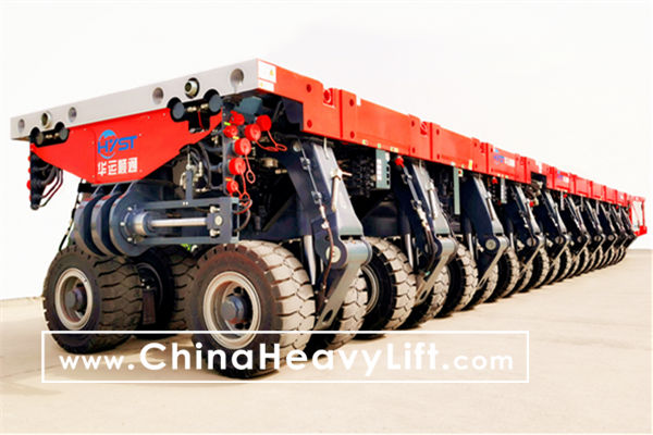CHINA HEAVY LIFT manufacture Self-propelled Modular Transporters (SPMT) Scheuerle Electronic Steering, Independent Control, www.chinaheavylift.com