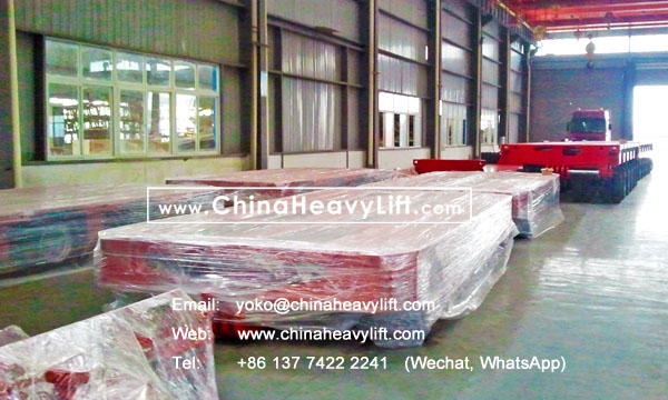 CHINA HEAVY LIFT manufacture 12 axle lines Modular Trailer hydraulic multi axle DropDeck compatible Goldhofer for Malaysia, www.chinaheavylift.com