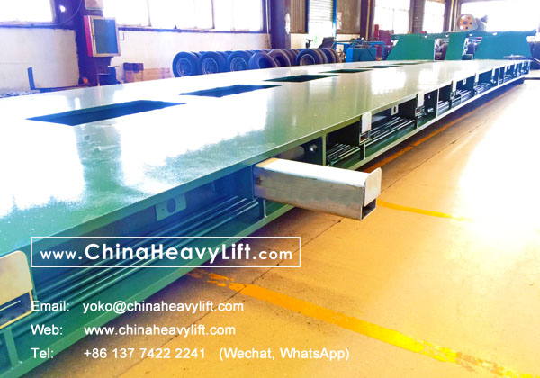 CHINA HEAVY LIFT manufacture 20 axle lines Modular Trailers hydraulic multi axle compatible Cometto and 120 ton capacity DropDeck for Malaysia, www.chinaheavylift.com