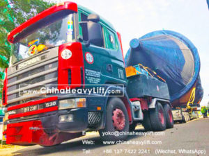 20 axle lines Modular Trailers hydraulic multi axle and DropDeck performance case in Indonesia