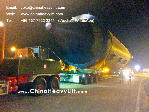 CHINA HEAVY LIFT manufacture 20 axle lines Modular Trailers hydraulic multi axle and 120 ton DropDeck compatible Cometto performance case in Indonesia, www.chinaheavylift.com