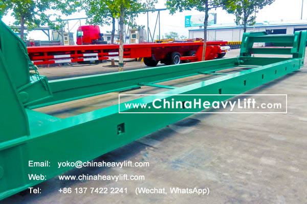 CHINAHEAVYLIFT manufacture modular trailers hydraulic multi axle and extendable telescopic Vessel Bridge for New Zealand, www.chinaheavylift.com