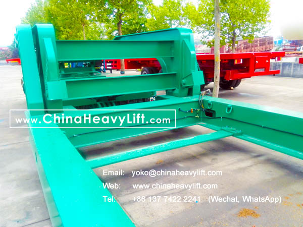 CHINAHEAVYLIFT manufacture modular trailers hydraulic multi axle and extendable telescopic Vessel Bridge for New Zealand, www.chinaheavylift.com