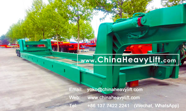 CHINAHEAVYLIFT manufacture modular trailers hydraulic multi axle and extendable telescopic Vessel Bridge for New Zealand, www.chinaheavylift.com