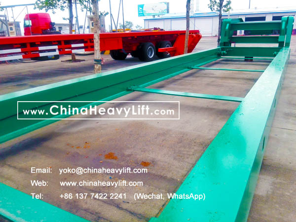 CHINAHEAVYLIFT manufacture modular trailers hydraulic multi axle and extendable telescopic Vessel Bridge for New Zealand, www.chinaheavylift.com