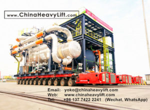 360 axle axle lines SPMT Self-propelled Modular Transporters for SinoTrans