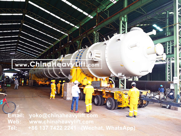 CHINA HEAVY LIFT manufacture 400 ton TurnTable Long-load Swivel Bolster for Modular Trailers compatible Goldhofer, www.chinaheavylift.com