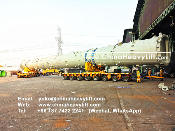 CHINA HEAVY LIFT manufacture 400 ton TurnTable Long-load Swivel Bolster for Modular Trailers compatible Goldhofer, www.chinaheavylift.com