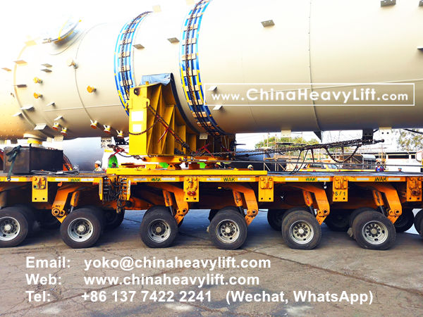 CHINA HEAVY LIFT manufacture 400 ton TurnTable Long-load Swivel Bolster for Modular Trailers compatible Goldhofer, www.chinaheavylift.com