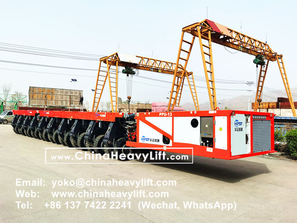 CHINA HEAVY LIFT manufacture SPMT Self-propelled Modular Transporters, www.chinaheavylift.com