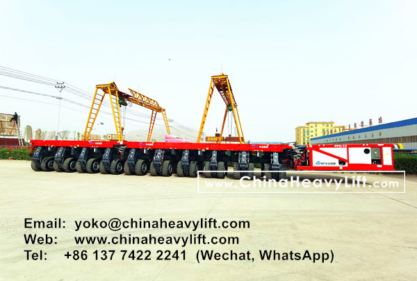 CHINA HEAVY LIFT manufacture SPMT Self-propelled Modular Transporters, www.chinaheavylift.com