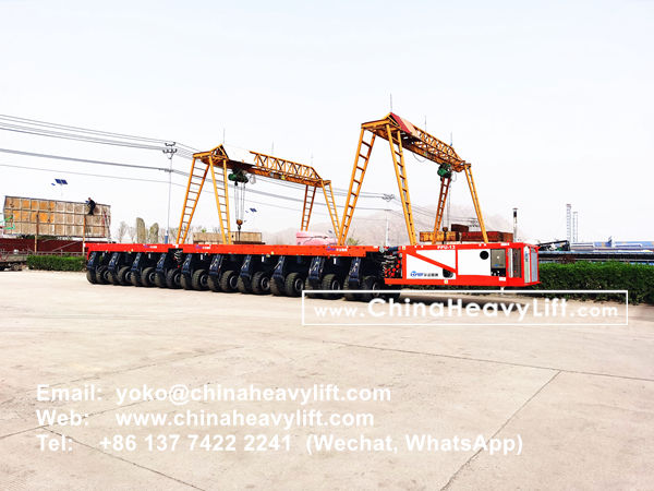 CHINA HEAVY LIFT manufacture SPMT Self-propelled Modular Transporters, www.chinaheavylift.com