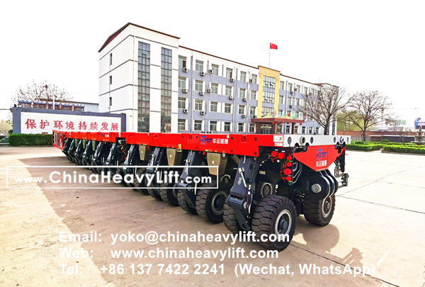CHINA HEAVY LIFT manufacture SPMT Self-propelled Modular Transporters, www.chinaheavylift.com