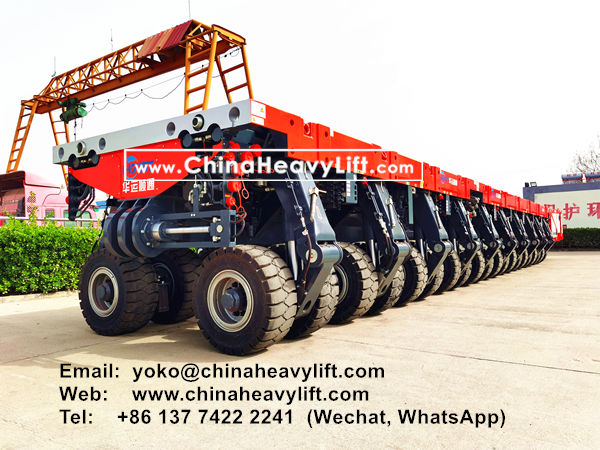 CHINA HEAVY LIFT manufacture SPMT Self-propelled Modular Transporters, www.chinaheavylift.com