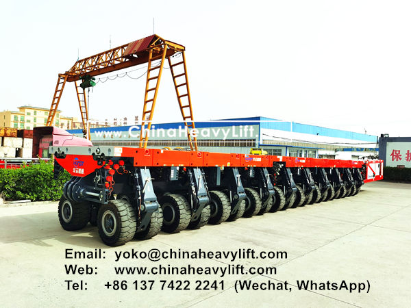 CHINA HEAVY LIFT manufacture SPMT Self-propelled Modular Transporters, www.chinaheavylift.com