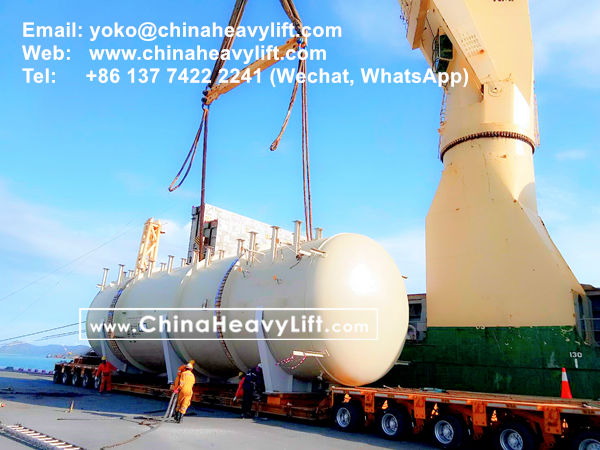 CHINA HEAVY LIFT manufacture 140 axle line Modular Trailer and Drop Deck Spacer wind blade adapter compatible Goldhofer for Thailand, www.chinaheavylift.com