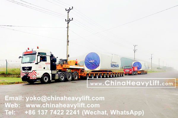 CHINA HEAVY LIFT manufacture 30 axle line Modular Trailer hydraulic multi axle compatible Goldhofer for Vietnam, www.chinaheavylift.com