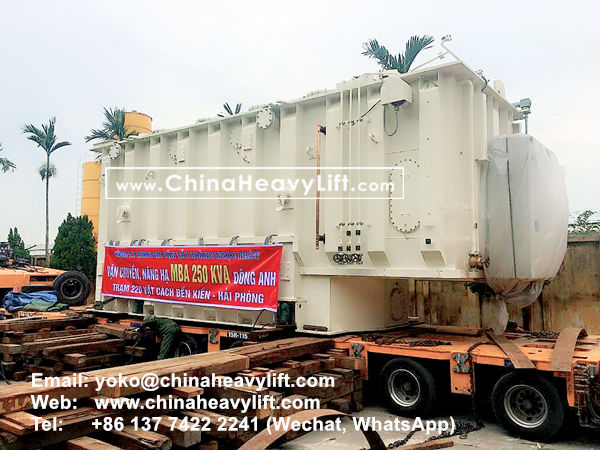 CHINA HEAVY LIFT manufacture 30 axle line Modular Trailer hydraulic multi axle compatible Goldhofer for Vietnam, www.chinaheavylift.com