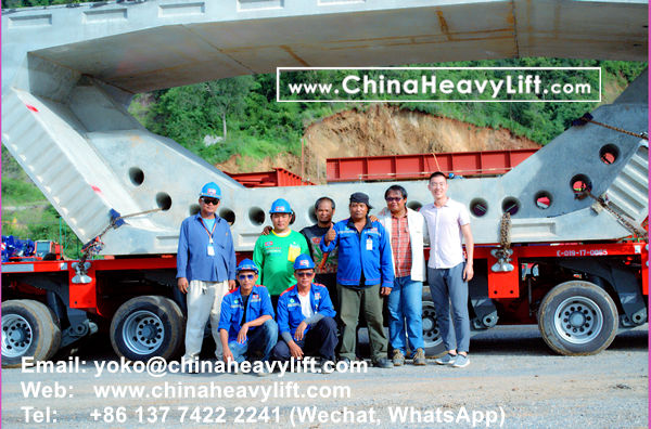 CHINAHEAVYLIFT manufacture 36 axle lines Modular Trailers multi axle for Thailand compatible Goldhofer, www.chinaheavylift.com