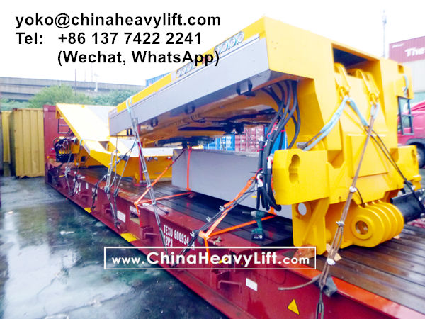CHINA HEAVY LIFT manufacture Hydraulic Gooseneck compatible Goldhofer THP/SL Modular Trailers, www.chinaheavylift.com