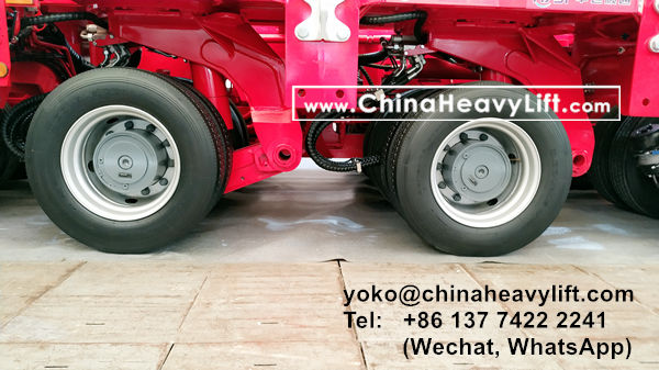 CHINA HEAVY LIFT manufacture SPMT Self propelled modular trailer compatible Goldhofer PST/SL for BAUMA exhibition, www.chinaheavylift.com