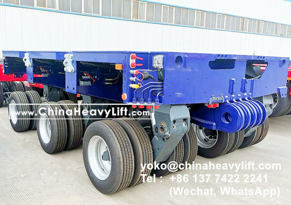 CHINA HEAVY LIFT manufacture wind blade adapter, blade lifter and Goldhofer THP/SL modular trailer to Vietnam, www.chinaheavylift.com