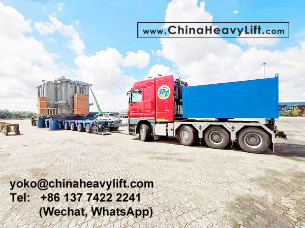 CHINA HEAVY LIFT manufacture 12 axle modular trailer multi axle compatible Goldhofer THP/SL to Malaysia, www.chinaheavylift.com