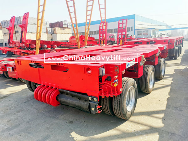 CHINA HEAVY LIFT manufacture 16 axle modular trailer multi axle compatible Goldhofer THP/SL to Vietnam HoChiMinh City, www.chinaheavylift.com