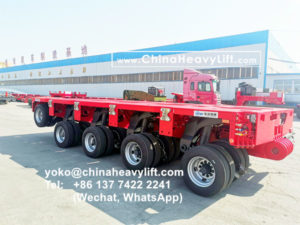 16 axle modular trailer multi axle to Vietnam HoChiMinh City, compatible Goldhofer THP/SL
