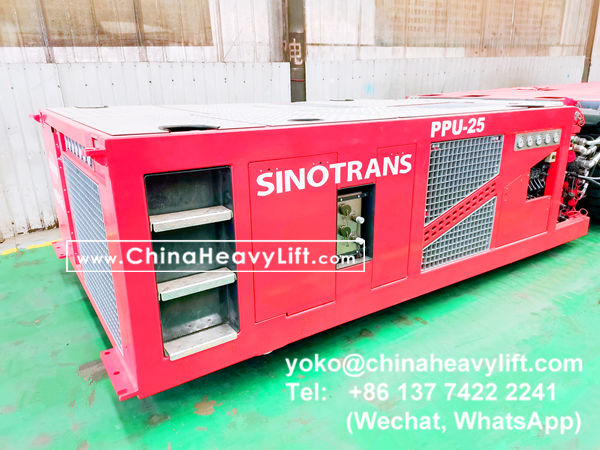 CHINAHEAVYLIFT manufacture 40 axle line Scheuerle SPMT Self-propelled Modular Transporters and PPU power pack unit, www.chinaheavylift.com