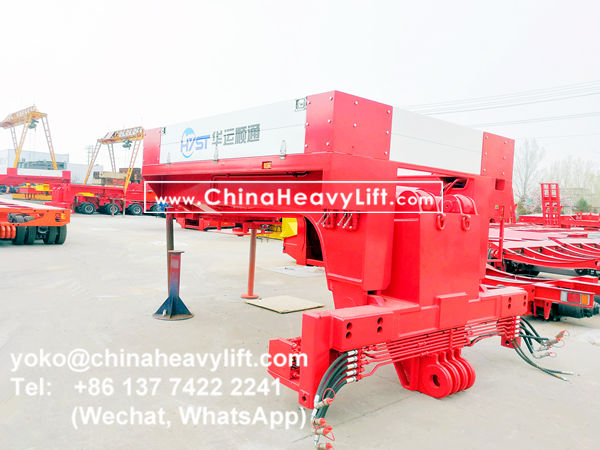 CHINAHEAVYLIFT manufacture 40 axle lines Mdoular Trailers and Gooseneck with min height 690mm lowest in market, www.chinaheavylift.com