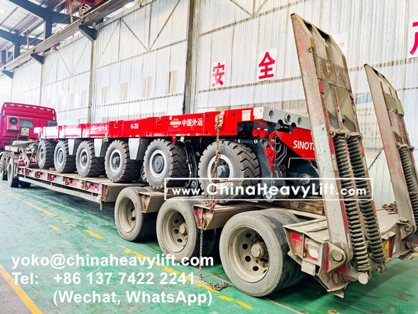 CHINA HEAVY LIFT manufacture SPMT Self-propelled Modular Transporters deliver from factory, compatible Scheuerle SPMT, www.chinaheavylift.com