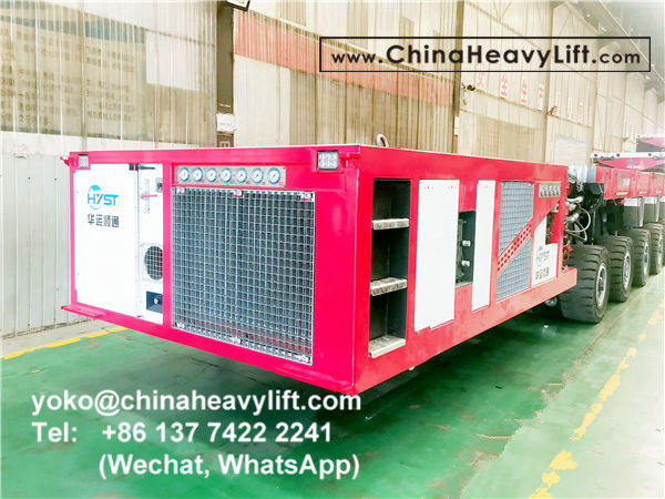 CHINA HEAVY LIFT manufacture 120 axle line Scheuerle SPMT Self-propelled Modular Transporters and PPU power pack unit, www.chinaheavylift.com