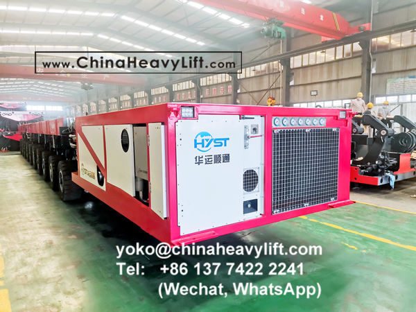 CHINA HEAVY LIFT manufacture 120 axle line Scheuerle SPMT Self-propelled Modular Transporters and PPU power pack unit, www.chinaheavylift.com