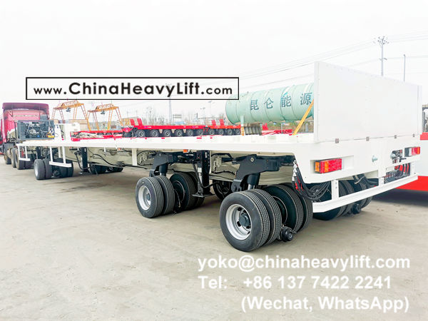 CHINA HEAVY LIFT manufacture Hydraulic Trailers for Brazil Eletrobras (Centrais Elétricas Brasileiras), hydraulic gooseneck, hydraulic suspension, hydraulic steering, www.chinaheavylift.com