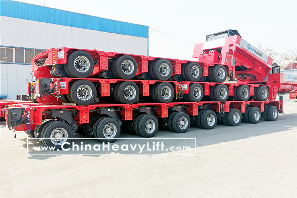CHINA HEAVY LIFT manufacture Heavy-duty Modular Trailers, Hydraulic multi axle Trailer, www.chinaheavylift.com